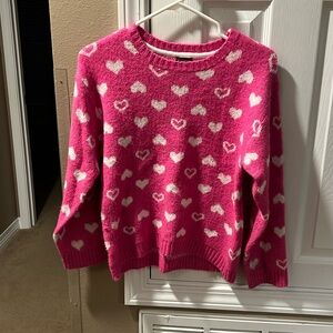 EUC pink sweater